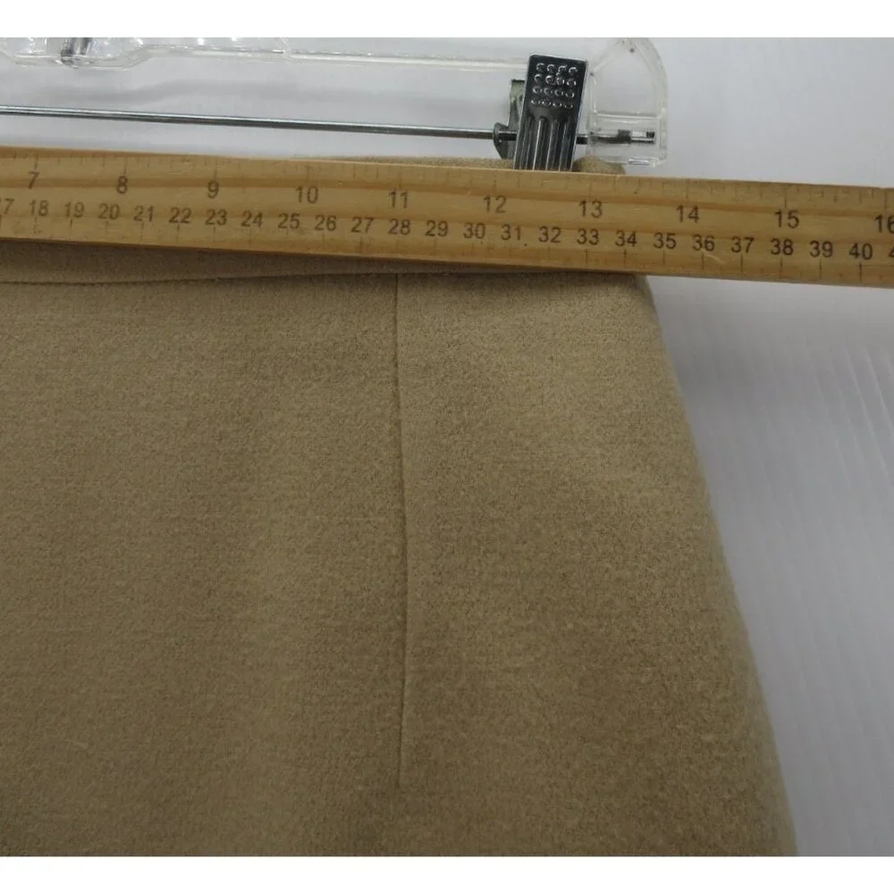 Jil Sander Skirt 4 Wool Straight Pencil Career Slit Lined Italy 40 - Picture 2 of 9